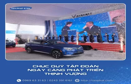 Cơ hội và thách thức khi Tân Phát Etek tham dự triển lãm thiết bị đào tạo giáo dục nghề nghiệp.