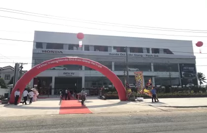 Tân Phát ETEK cung cấp thiết bị ô tô và tham dự lễ khai trương Showroom Ô tô Honda Kiên Giang