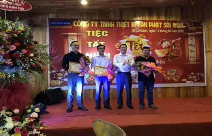 Tân Phát Sài Gòn tổ chức tiệc tết niên cuối năm 2019