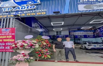 Tân Phát ETEK hoàn thiện vận chuyển, lắp đặt và bàn giao trang thiết bị cho TP AUTO