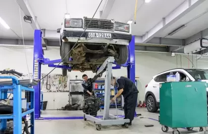 GF AUTO chuyên cung cấp dịch vụ: Sơn gò hàn phục hồi xe tai nạn; Chăm sóc xe và Spa chuyên nghiệp tại Hà Nội