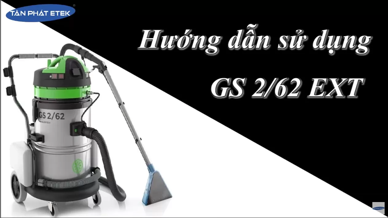 Máy hút bụi giặt thảm GS 2/62 EXT