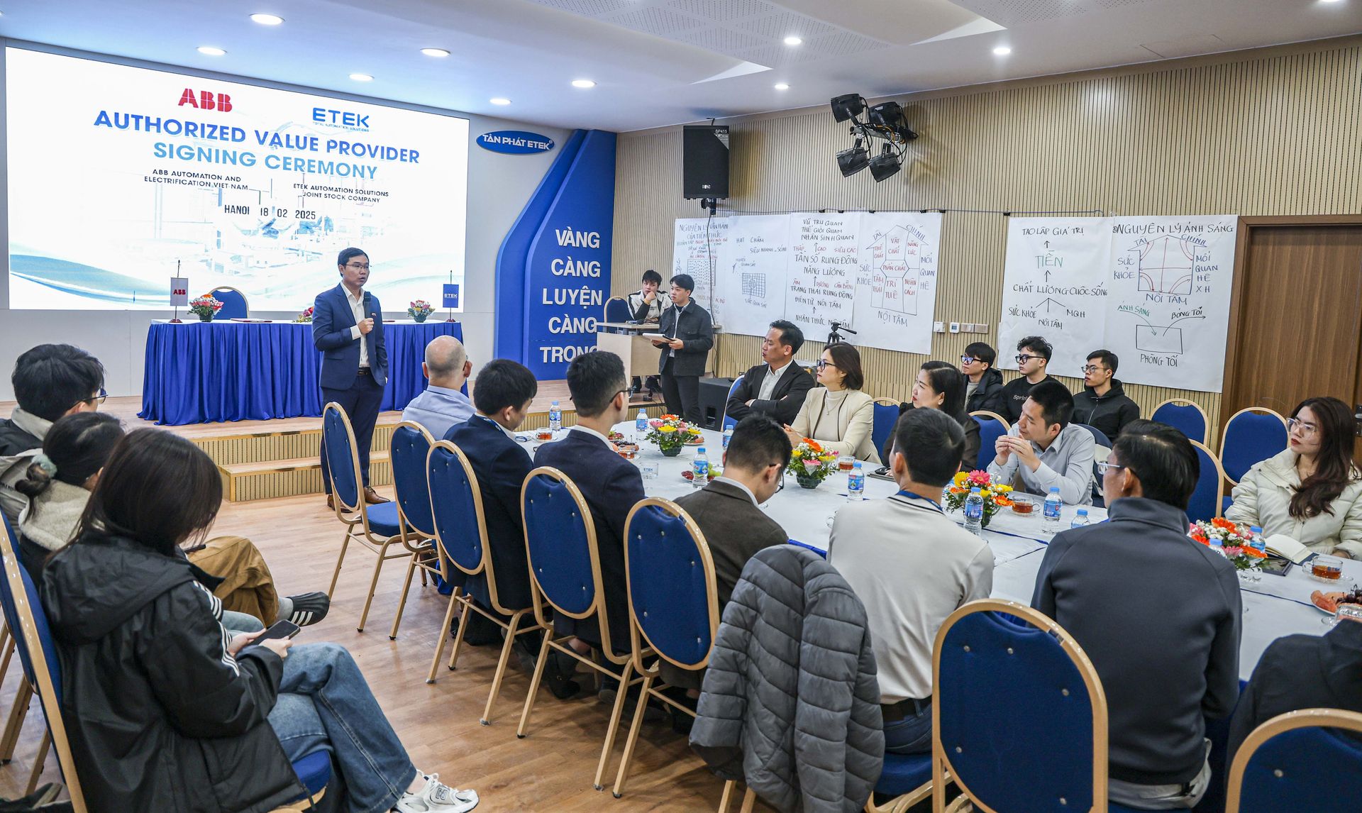Lễ ký kết hợp tác chiến lược giữa ETEK & ABB