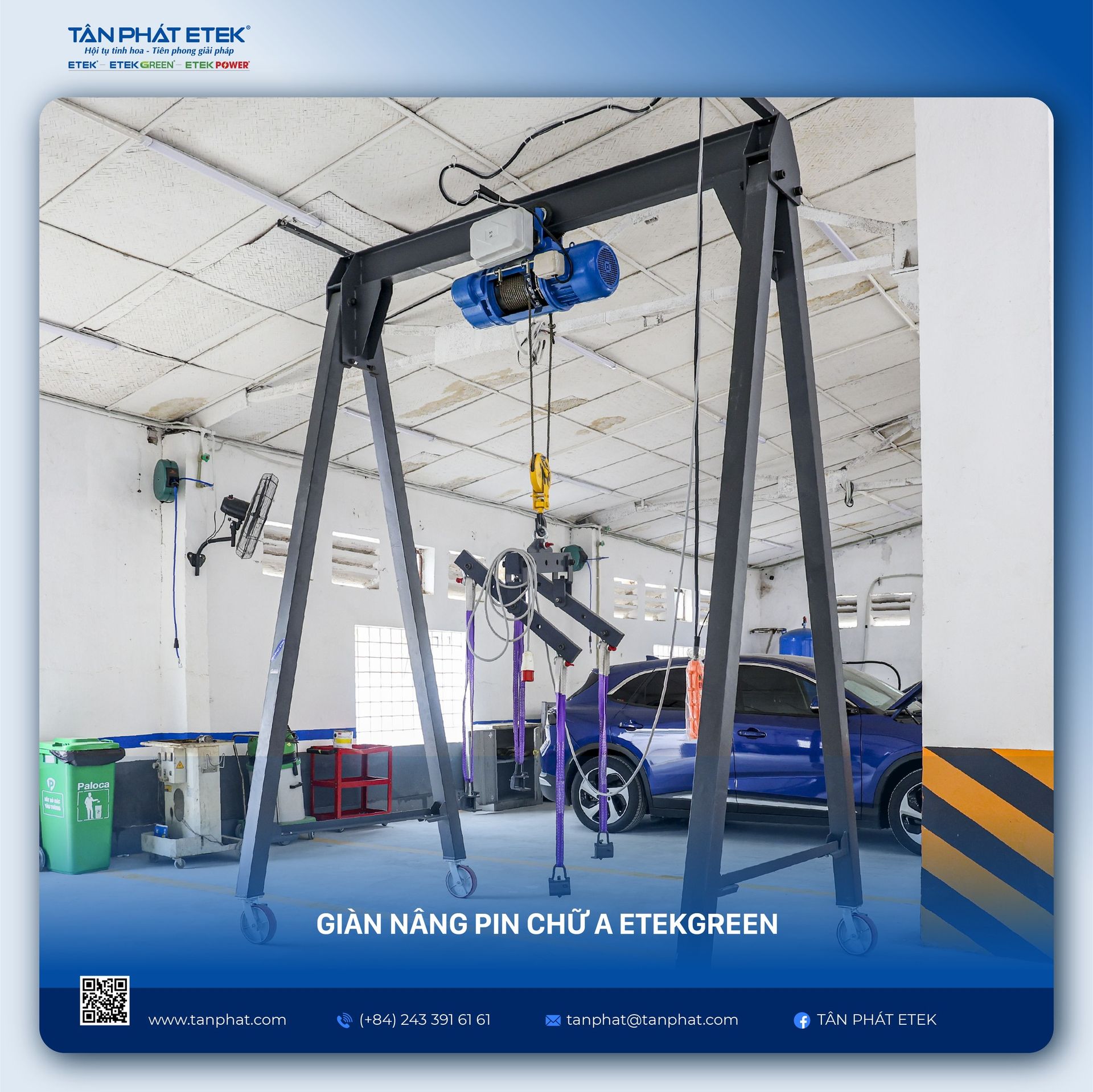 Tân Phát ETEK - Nhà cung cấp thiết bị cho hệ thống VinFast CarOn