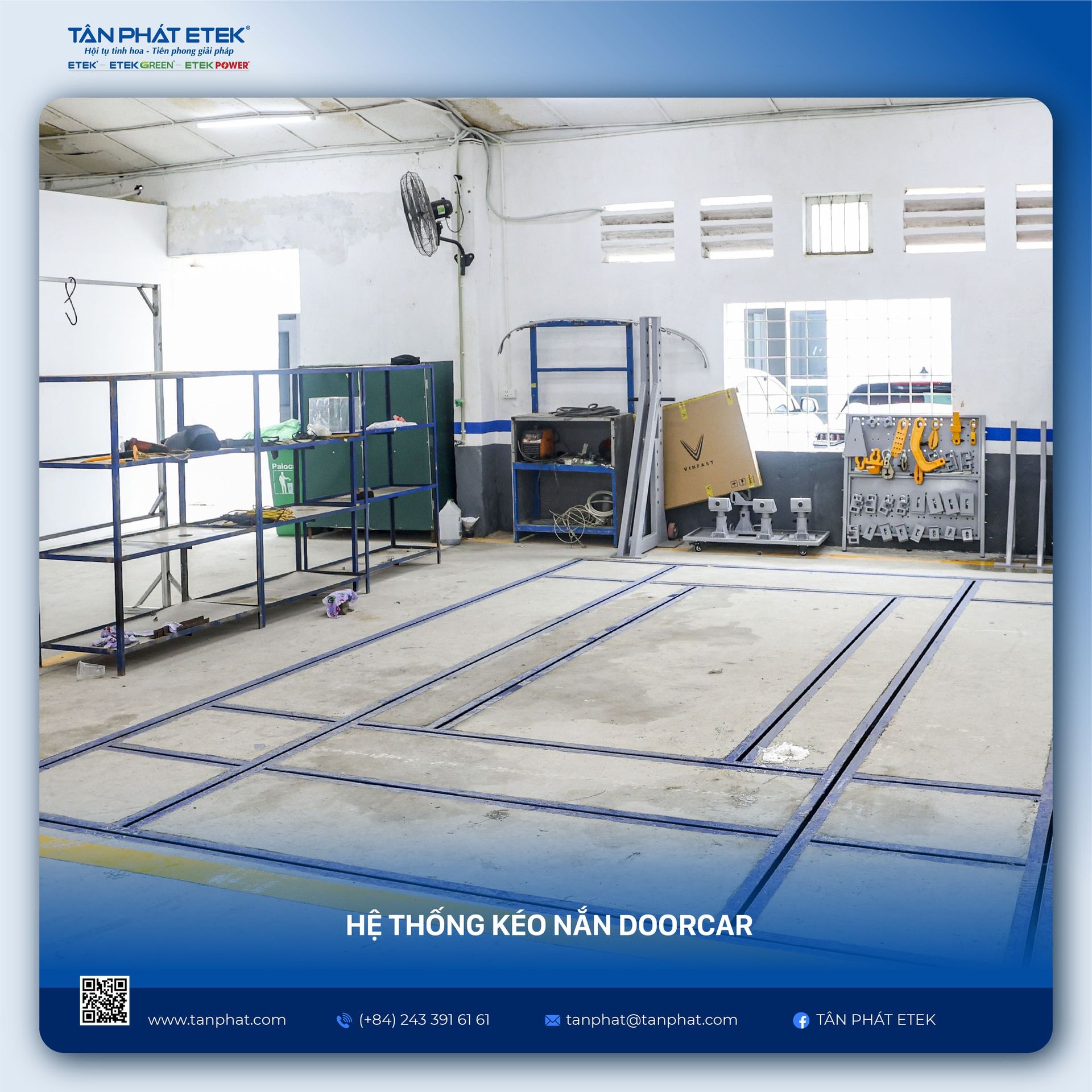 Tân Phát ETEK - Nhà cung cấp thiết bị cho hệ thống VinFast CarOn