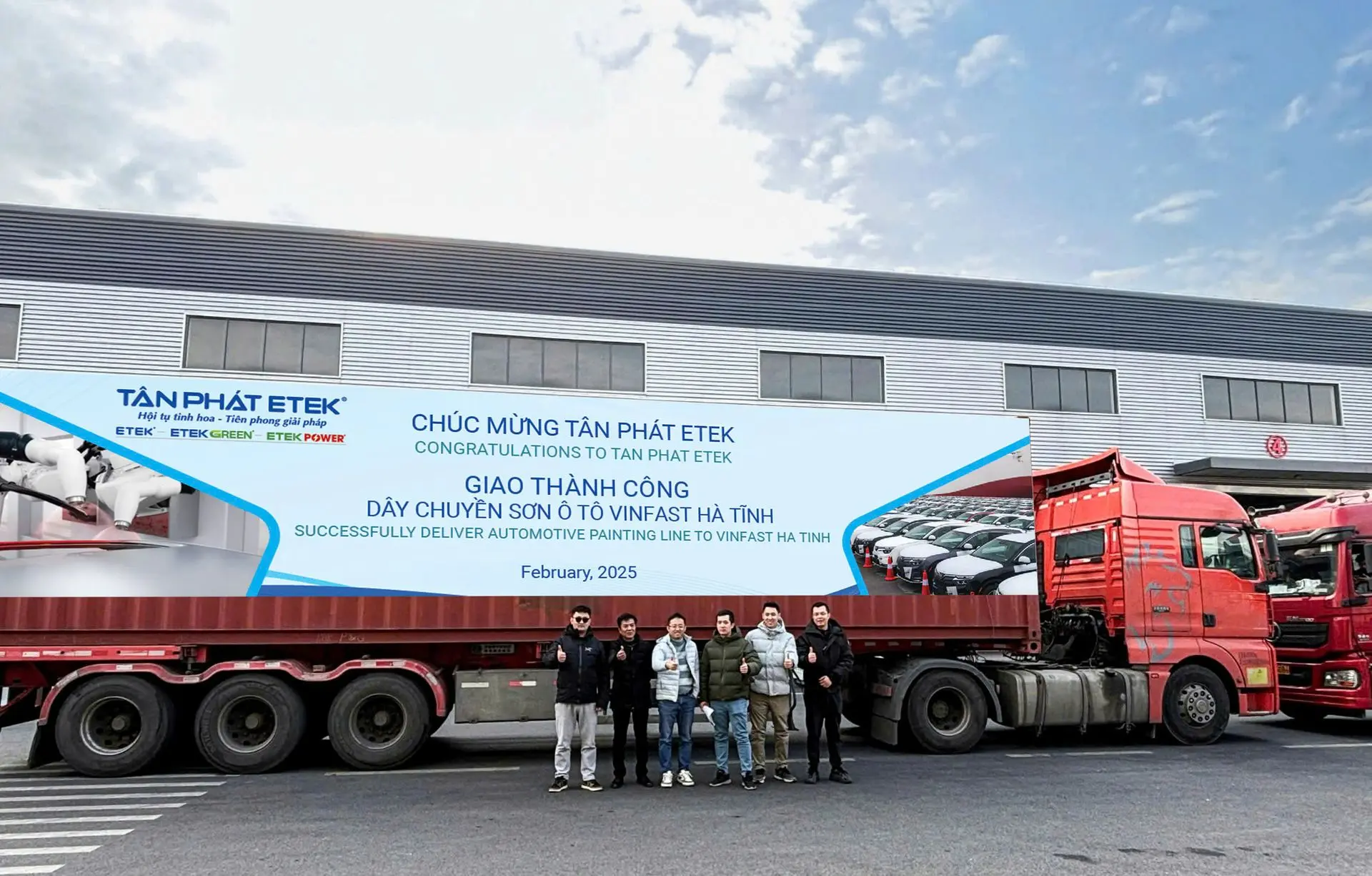Cung cấp dây chuyền tự động hóa & hệ thống tự động vận chuyển logistic tại Nhà máy VinFast Hà Tĩnh