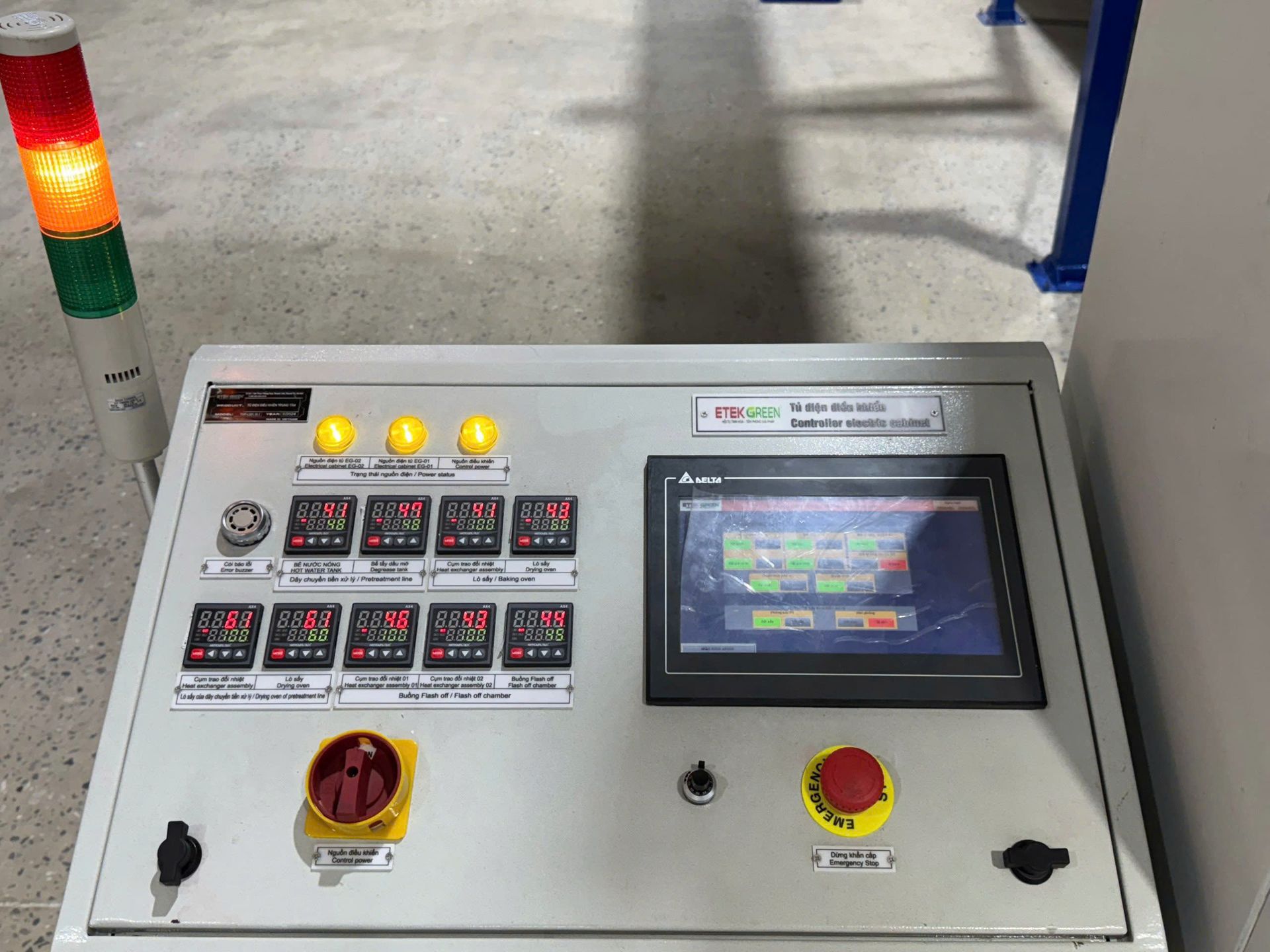 dự án Turnkey dây chuyền sơn