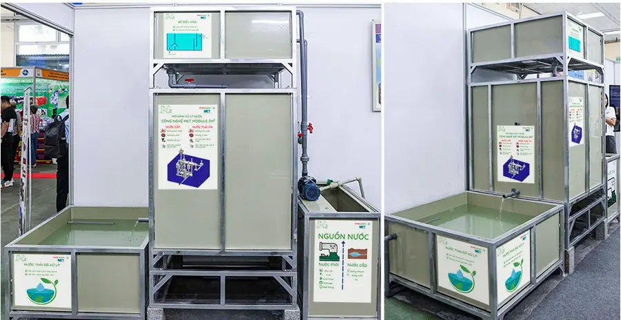 Công nghệ làm sạch nguồn nước ô nhiễm MET