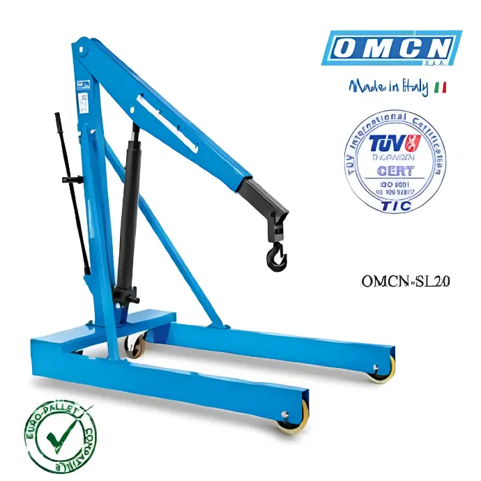 Cẩu móc động cơ 2 tấn