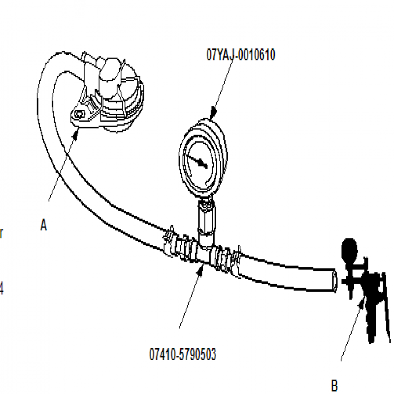 Đầu nối đồng hồ đo áp suất chân không bầu phanh