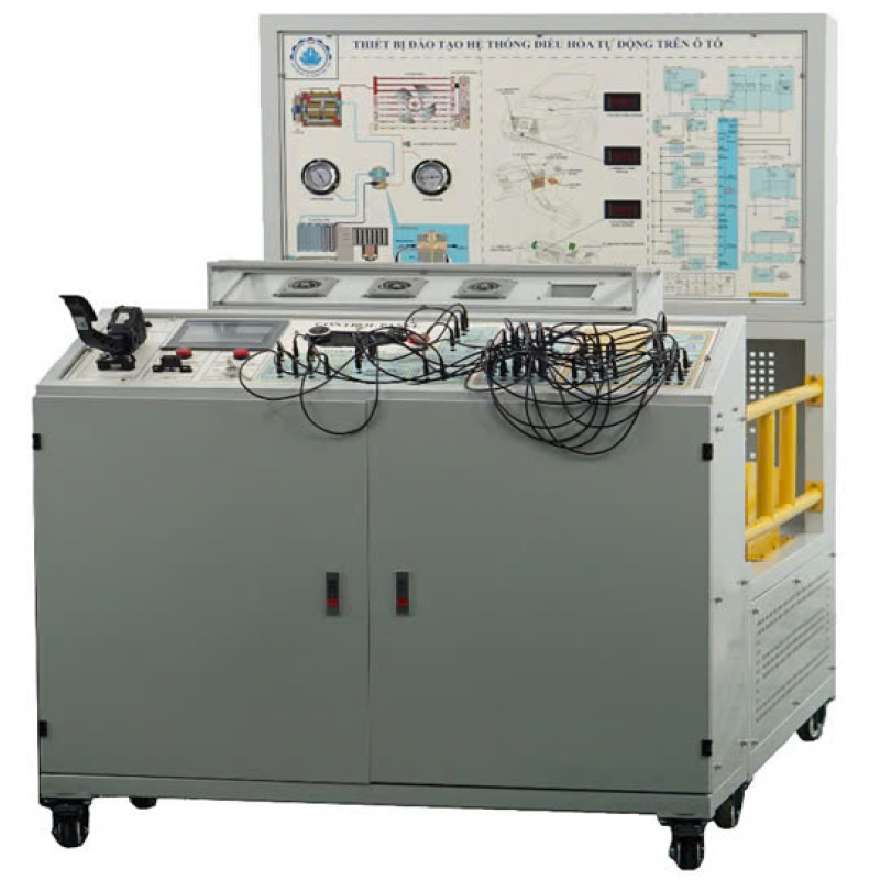 Mô hình mô phỏng hệ thống điều hoà không khí ô tô - Chuyên dùng cho đào tạo
