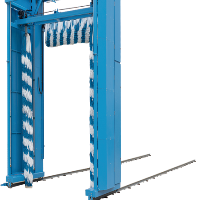 Hệ thống rửa xe tự động có chạm 2.8x5x5.3 m (dành cho xe tải, xe bus) bao gồm sáp nước, xịt gầm - Chưa bao gồm bộ sấy