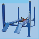 Cầu nâng 4 trụ 4.5 tấn, kiểm tra góc đặt bánh xe (3 pha, màu xanh RAL 3166, gồm đĩa lái)