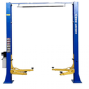 Cầu nâng 2 trụ thủy lực có cổng 4 tấn (3 pha, màu xanh RAL 3166).