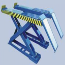 Cầu nâng cắt kéo kiểm tra góc đặt bánh xe 4.5 tấn, lắp nổi (3 pha, màu ghi RAL7016, chưa gồm đĩa lái)