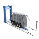 Hệ thống rửa xe tự động cho xe rác 2,85x4,68x5,55m (đã bao gồm sấy, phun sáp nước nhưng không có hệ thống xịt gầm và phun hóa chất rửa xe)